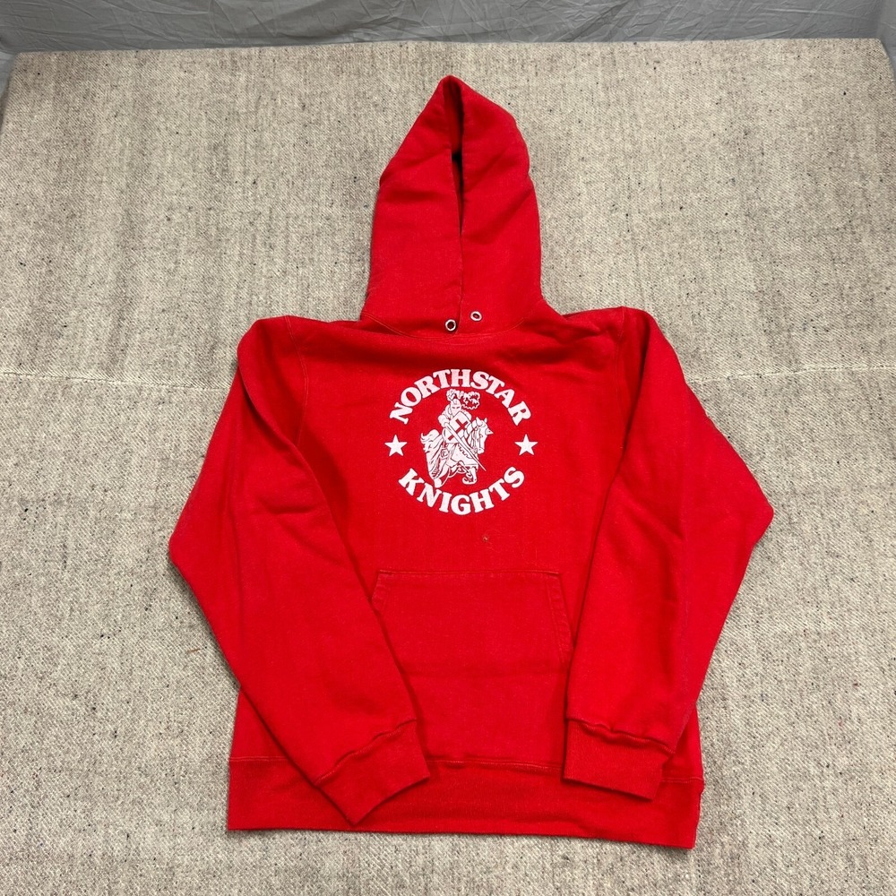 Vintage Northstar Knights Hoodie Mens Medium Red 1990s Champion‎